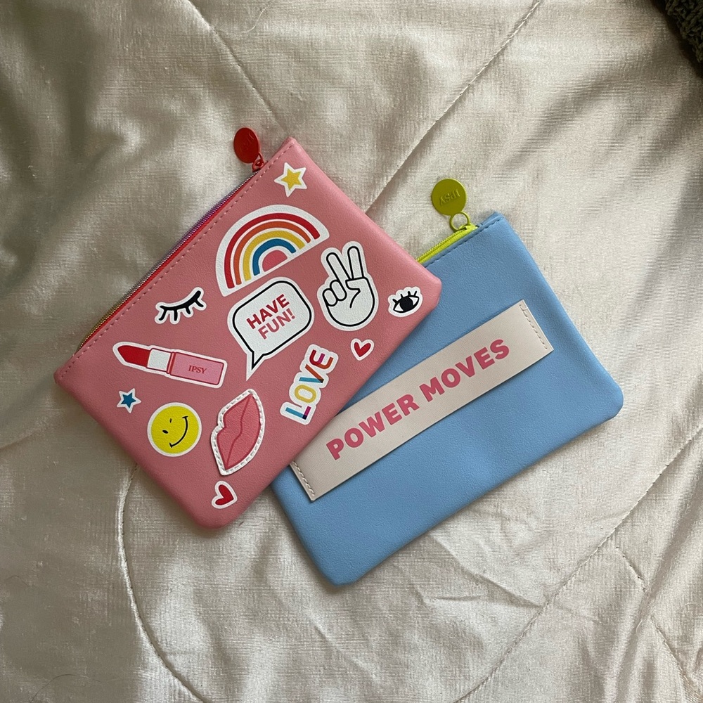 Ipsy cosmetic bags